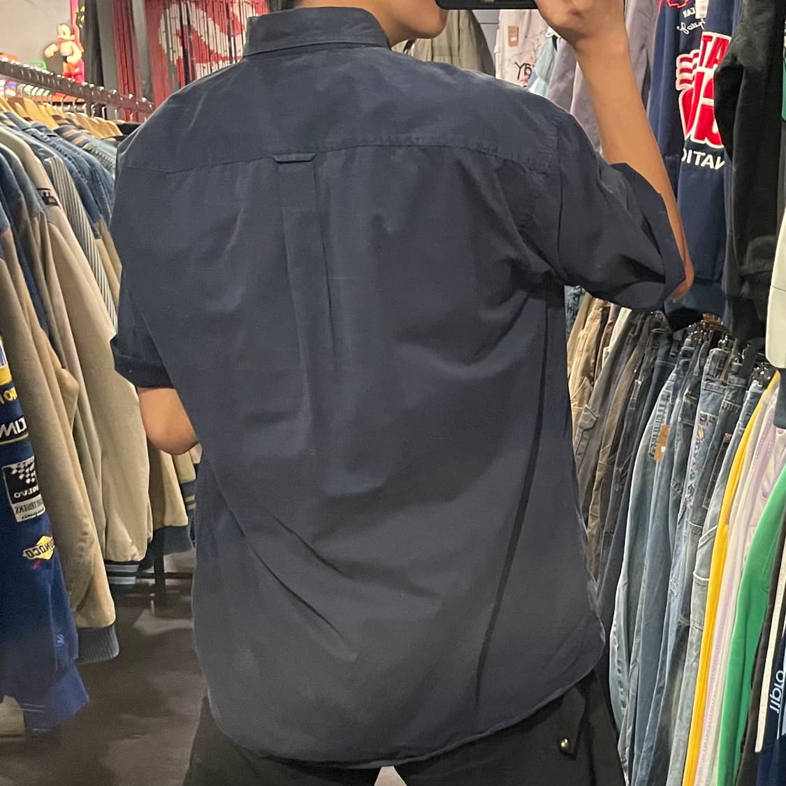 [IM] carhartt 칼하트 네이비 반팔셔츠 상품이미지7