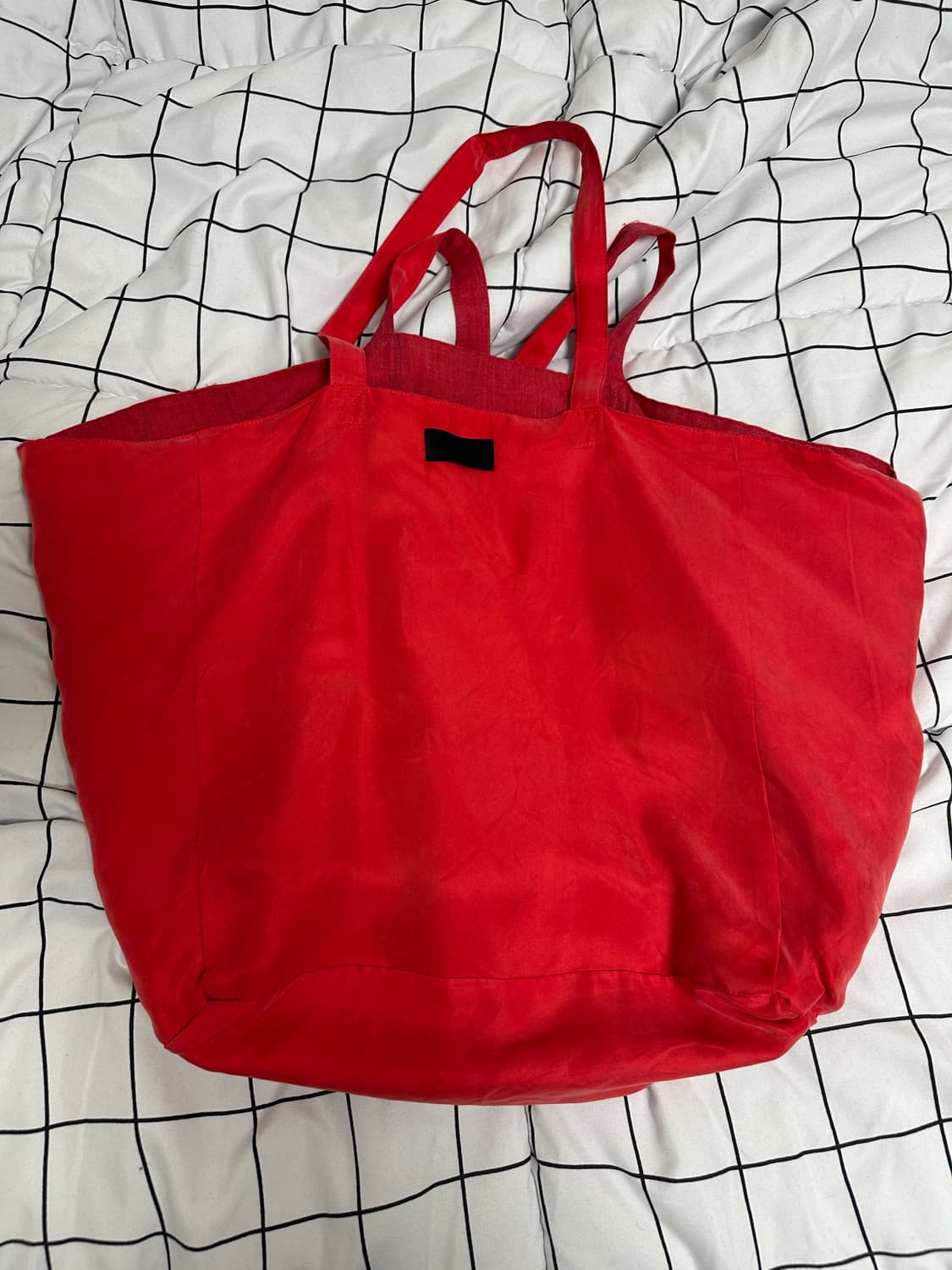 머듈 라운지백 레드 상품이미지1