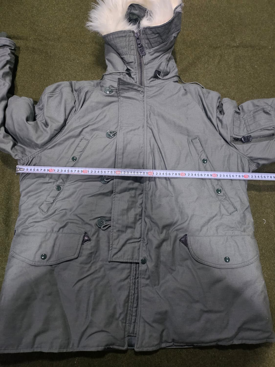 00s 미군오리지날 n3b 파카 신품 XL 상품이미지7