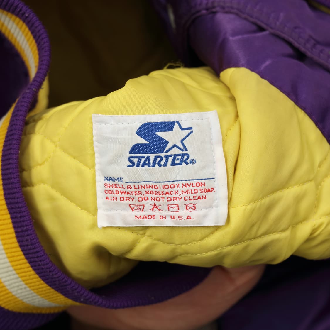 스타터 LSU TIGERS 베이스볼 바시티 자켓 상품이미지6