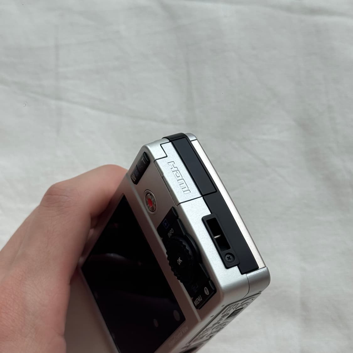 작례⭕️ ZS100 실버 Casio 디카 디지털카메라 상품이미지2