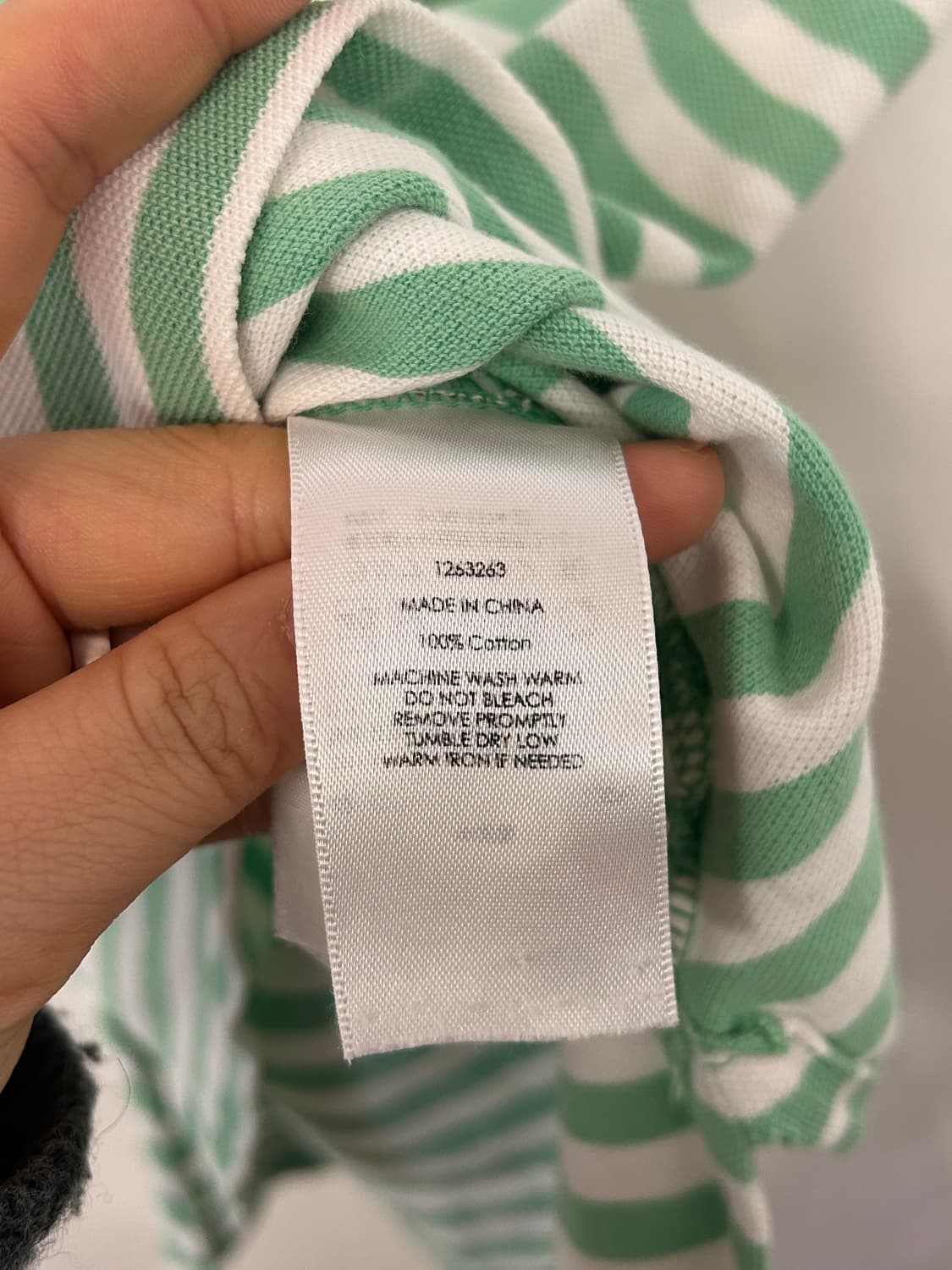 폴로 랄프로렌 스트라이프 카라티 S (실측 100) 상품이미지4