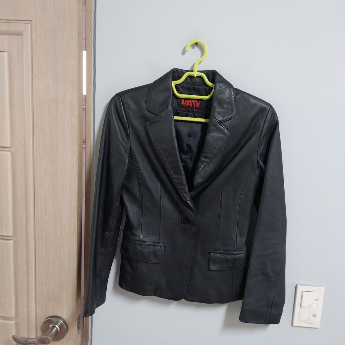 양가죽 55 사이즈 자켓 상품이미지1