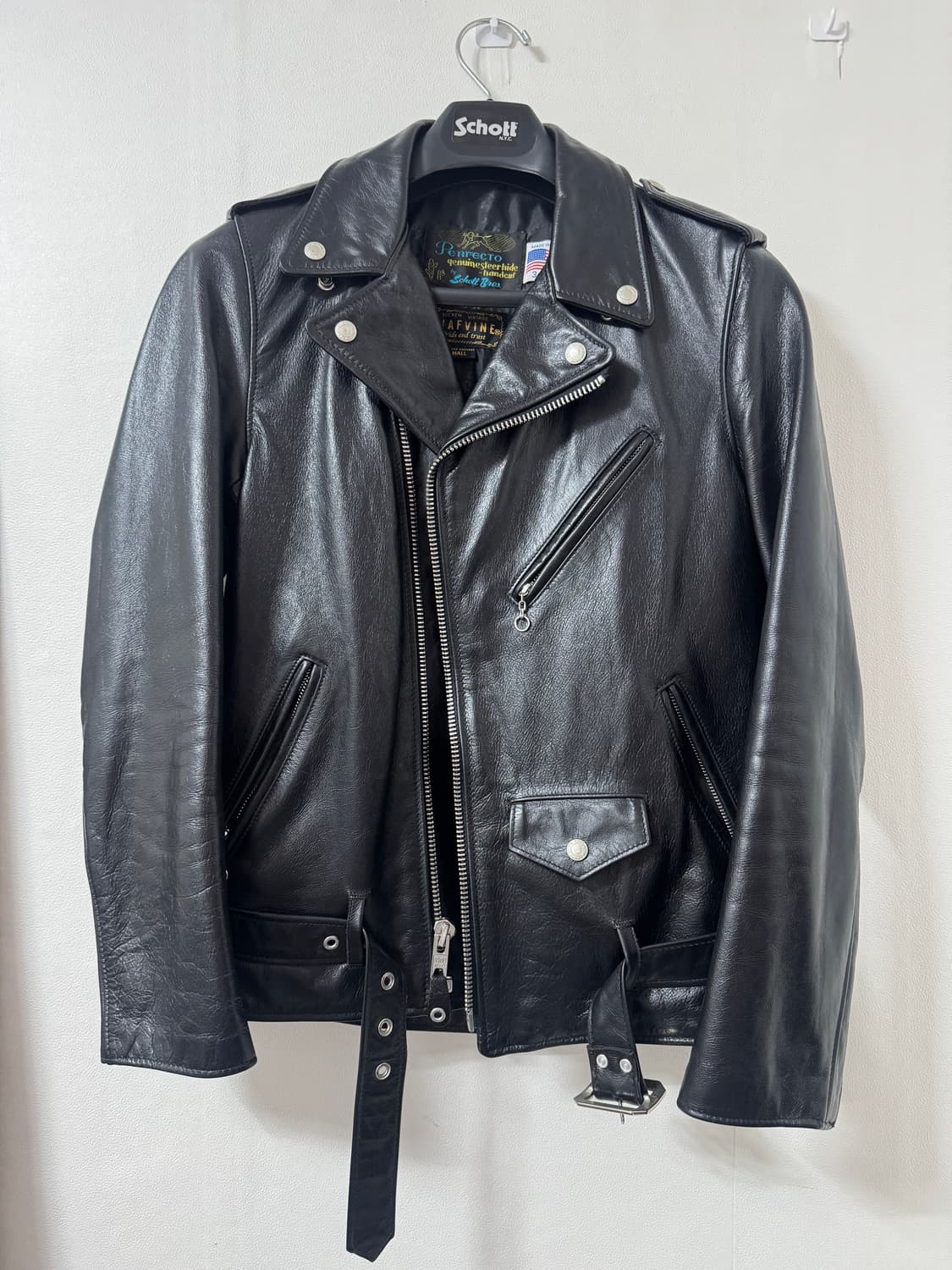 Schott NYC x DIAFVINE 626 VINTAGE RIDERS 상품이미지2