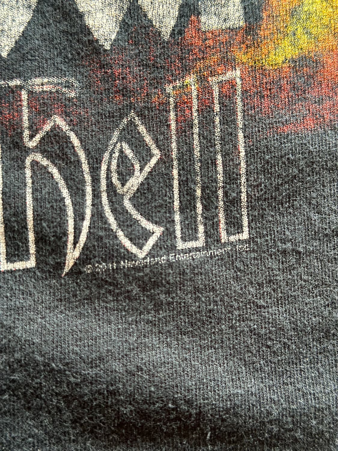 Meat Loaf 'Bat Out of Hell' 티셔츠 XL 상품이미지4