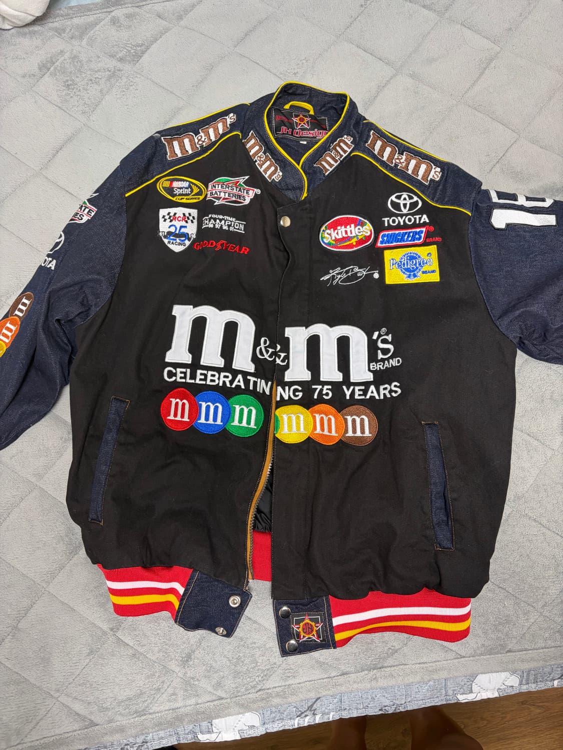 M&Ms 엠엔엠 레이싱자켓 상품이미지1