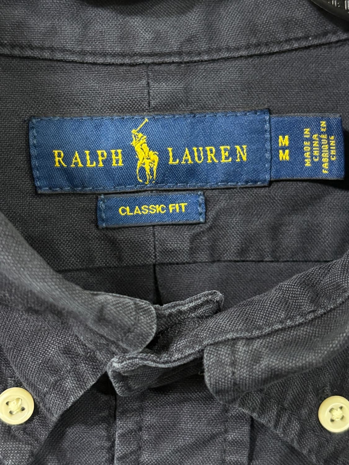 폴로 랄프로렌(Polo Ralph Lauren) 네이비 셔츠 상품이미지3