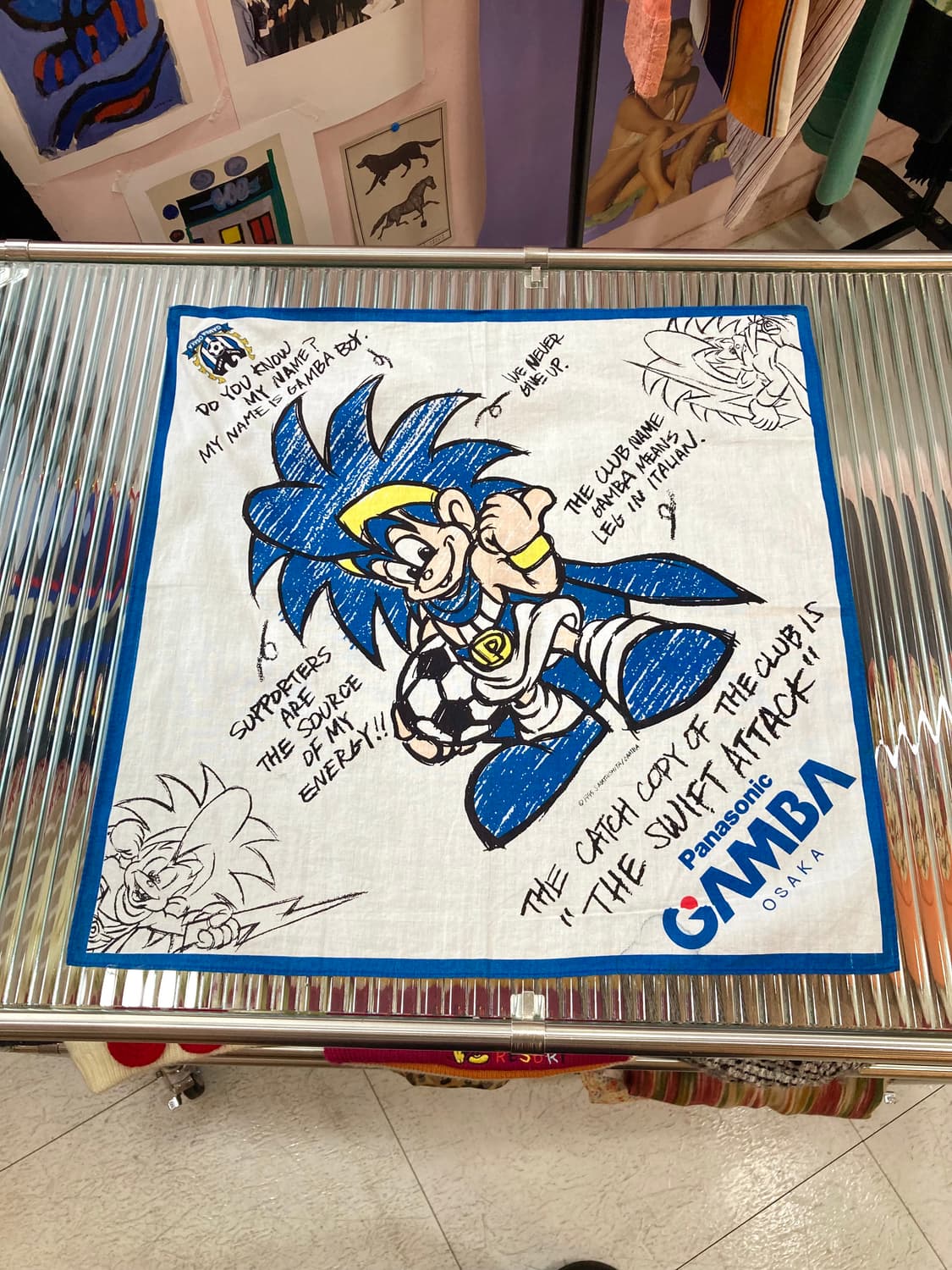 파나소닉 panasonic 캐릭터 손수건 상품이미지1