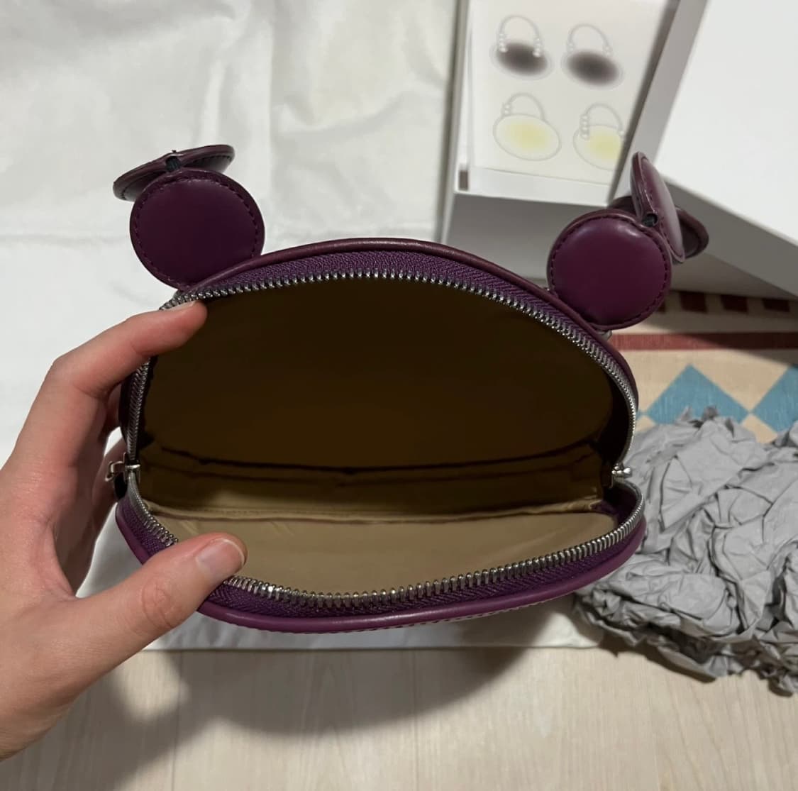 🏷️ 밤볼레 백 2 bambolê bag 2 새제품 / 포도 상품이미지4