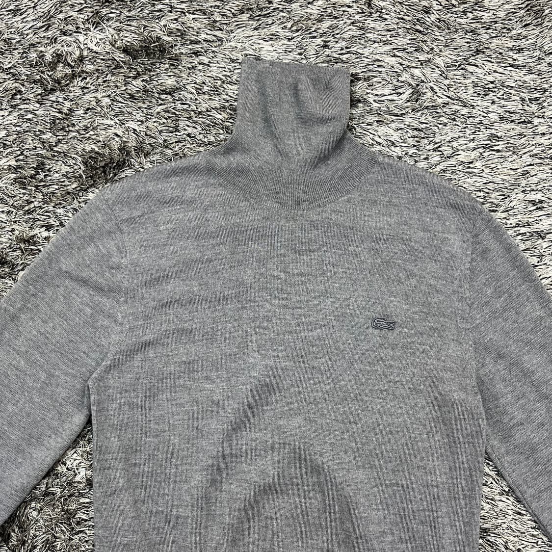 라코스테 여성 울 100% 목폴라 니트 (3) 상품이미지2