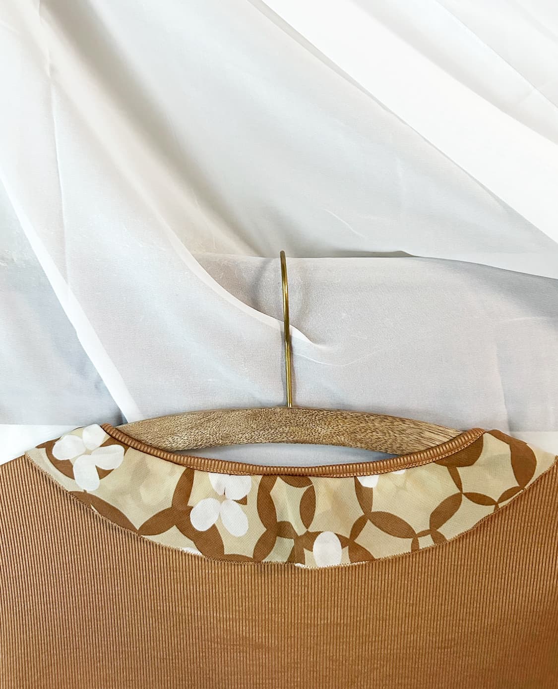 COURRÈGES floral ribbon top 상품이미지8