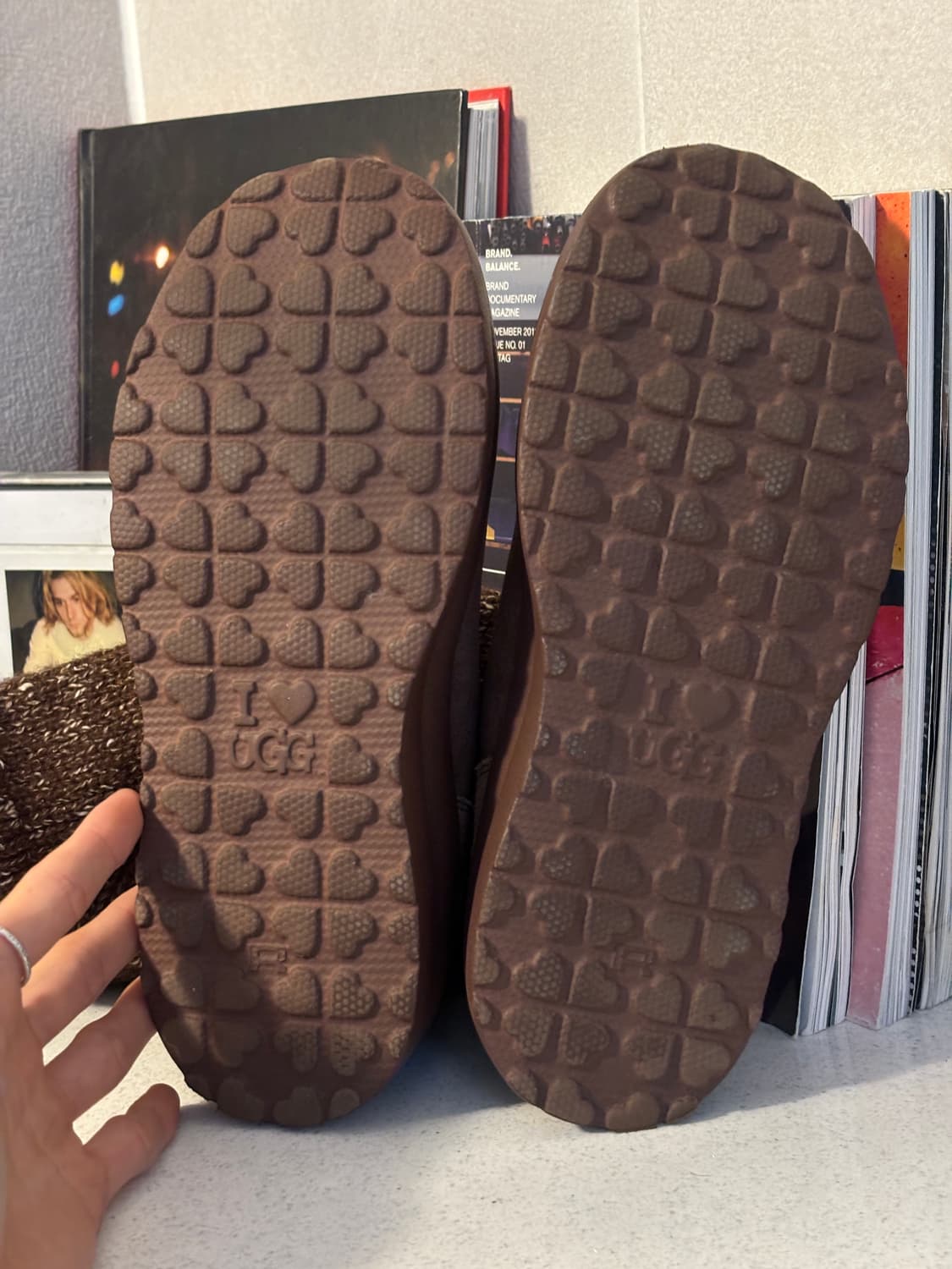 어그 스웨이드 니트 부츠 상품이미지7