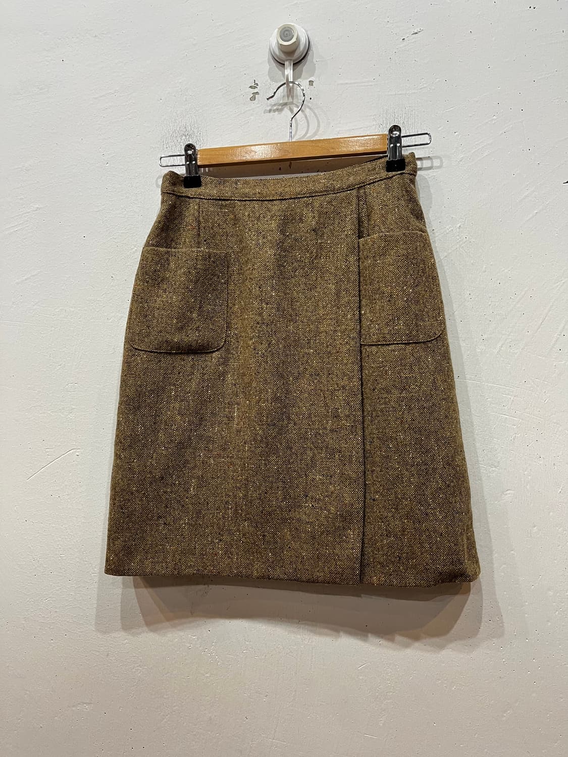 막스마라 퓨어울 트위드 스커트 치마 Made in ITALY 상품이미지1