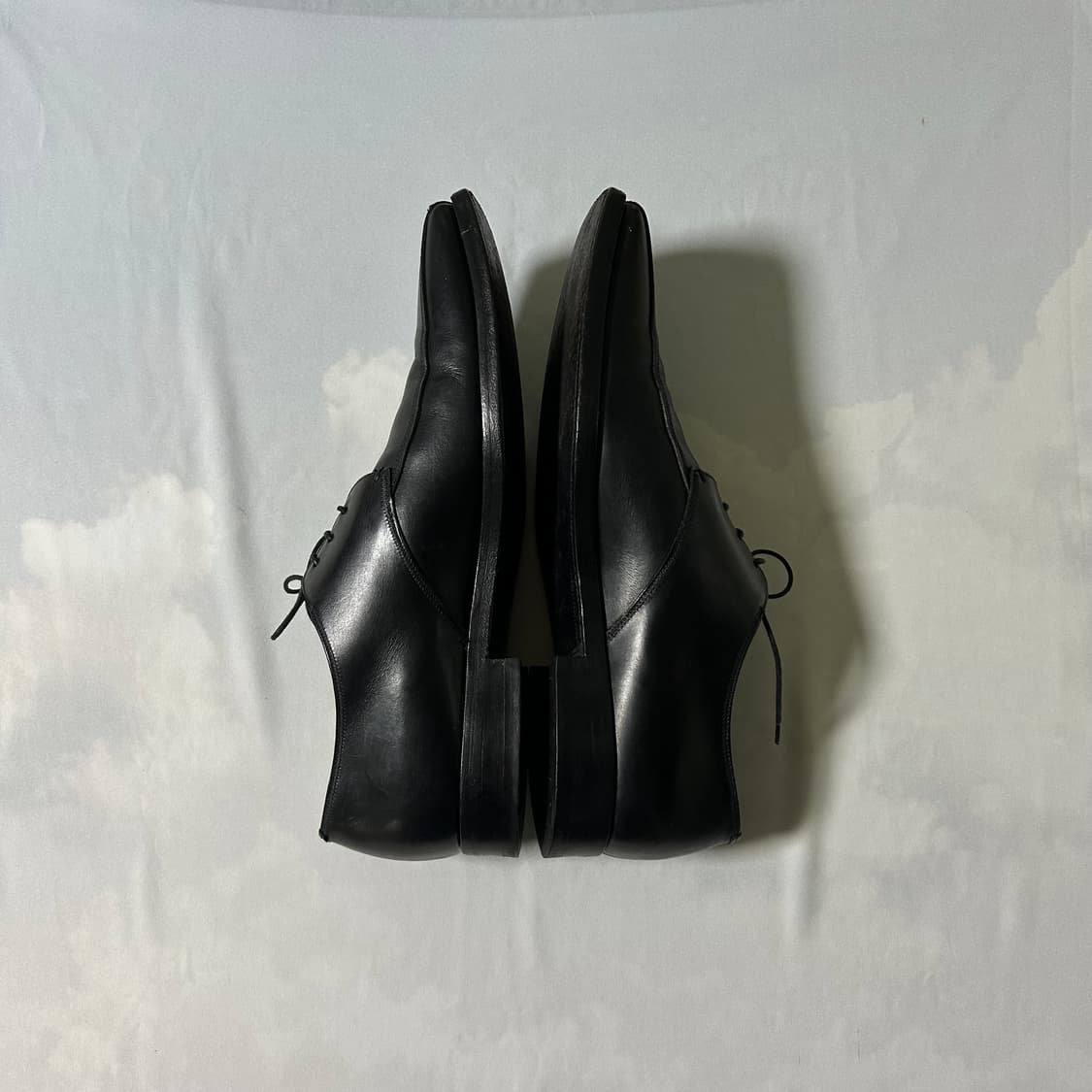 Prada semi square toe derby shoes 상품이미지3