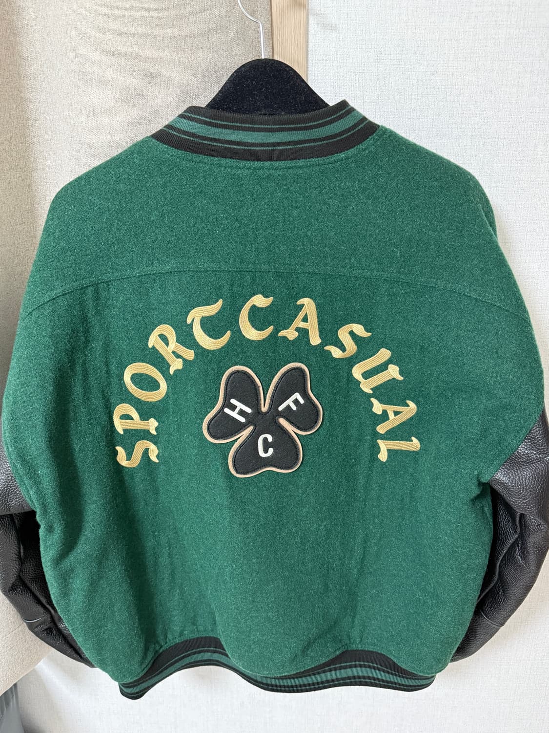 [M] 헤리티지플로스 바시티 자켓  상품이미지2