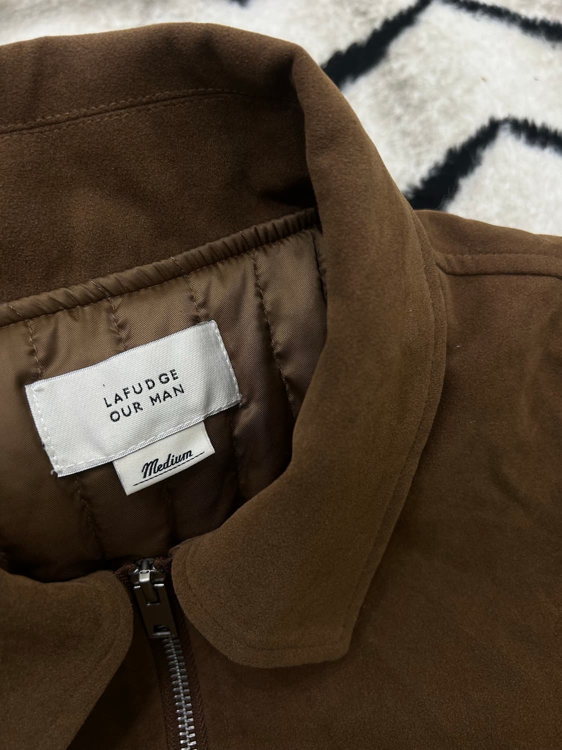 [M]라퍼지스토어 스웨이드 자켓/브라운 상품이미지5