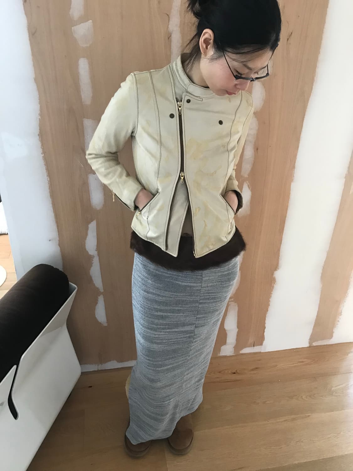 vintage fur belt 상품이미지4