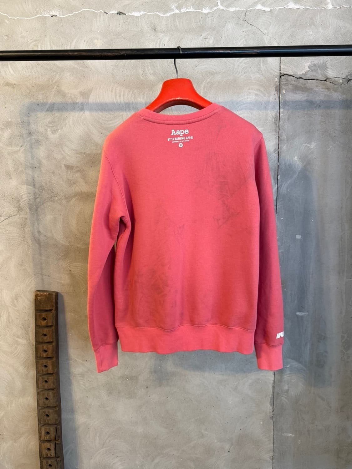 베이프 맨투맨 남 95 여 66~77 상품이미지7