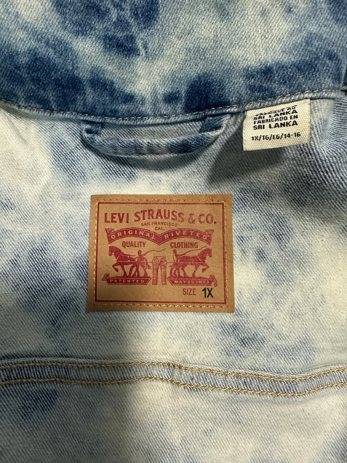 Levi’s Tie-Dye jacket [리바이스] 상품이미지3