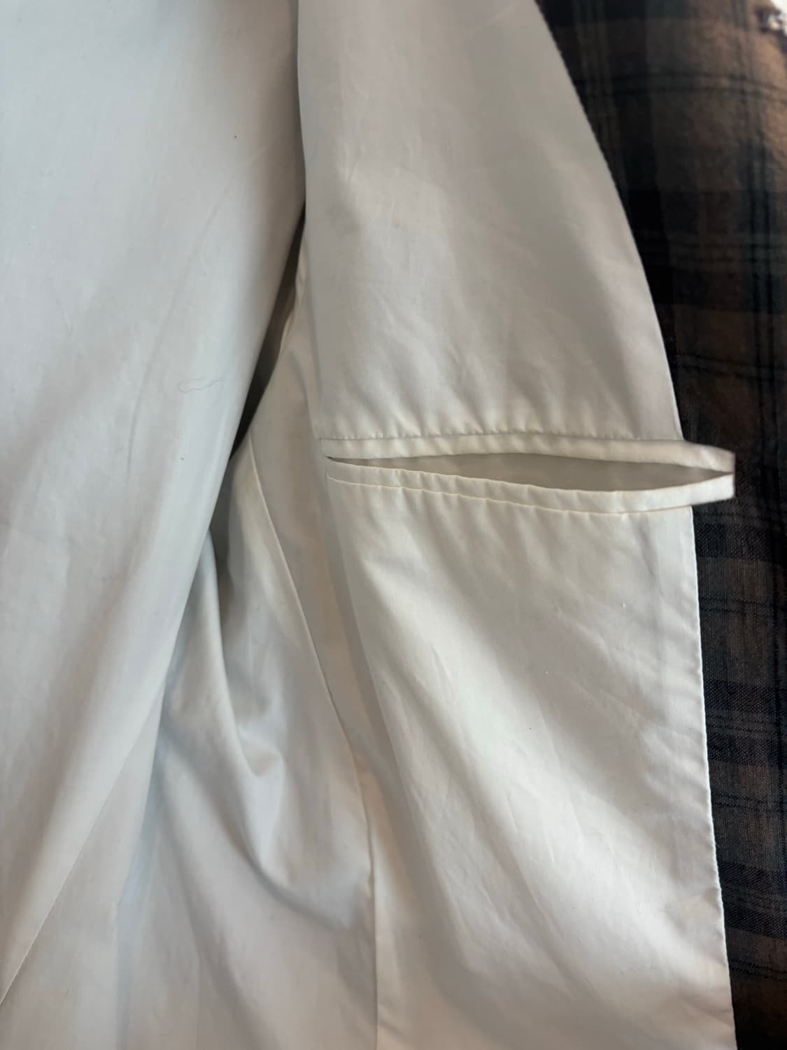 Bergfabel linen farmer check jacket 상품이미지4