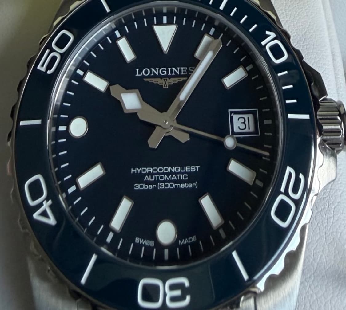 론진 하이드로 콘퀘스트 39 블루 상품이미지1