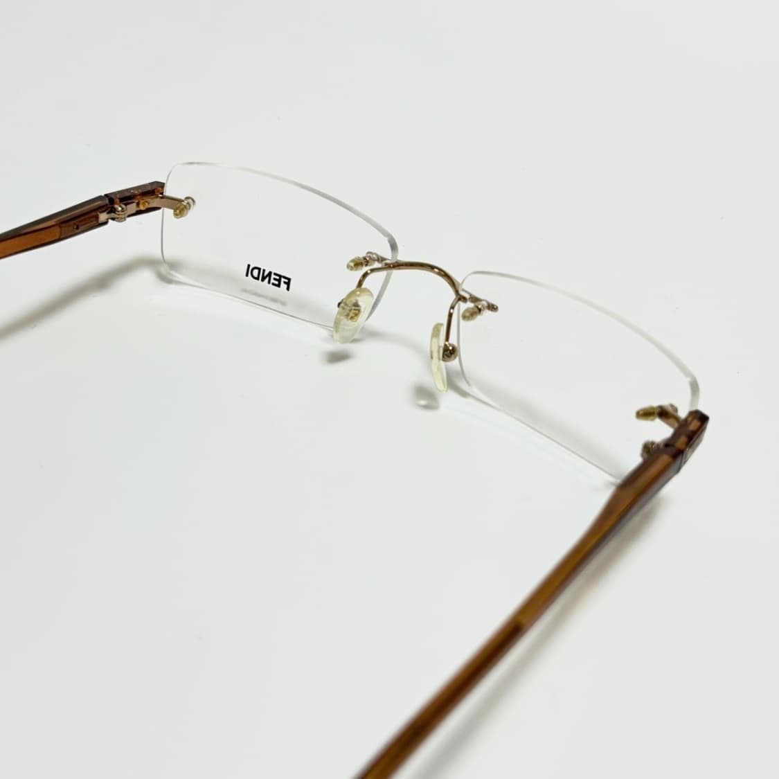 FENDI 펜디 골드 무테 안경 상품이미지6