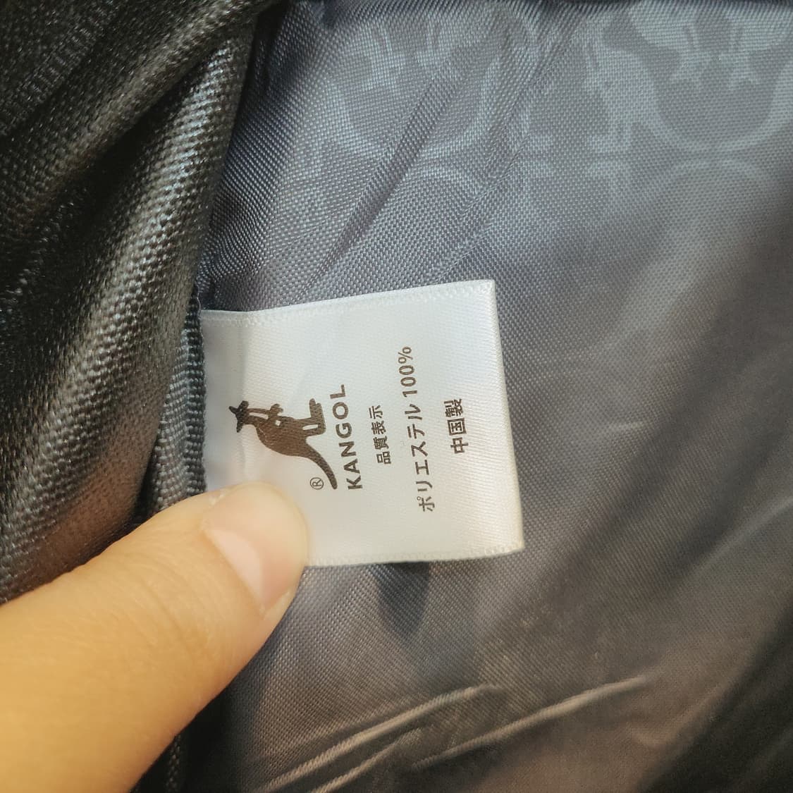 캉골 블랙 백팩(새상품 컨디션) 상품이미지9