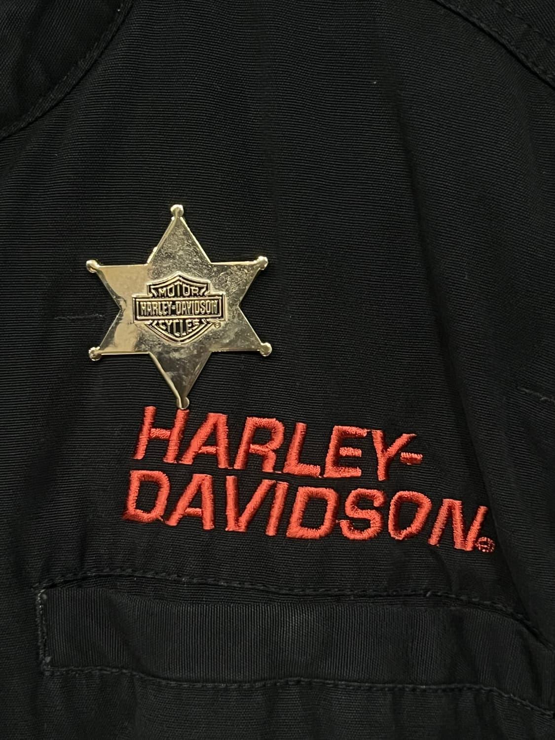 할리데이비슨 카모&블랙 양면 다운 자켓 상품이미지8