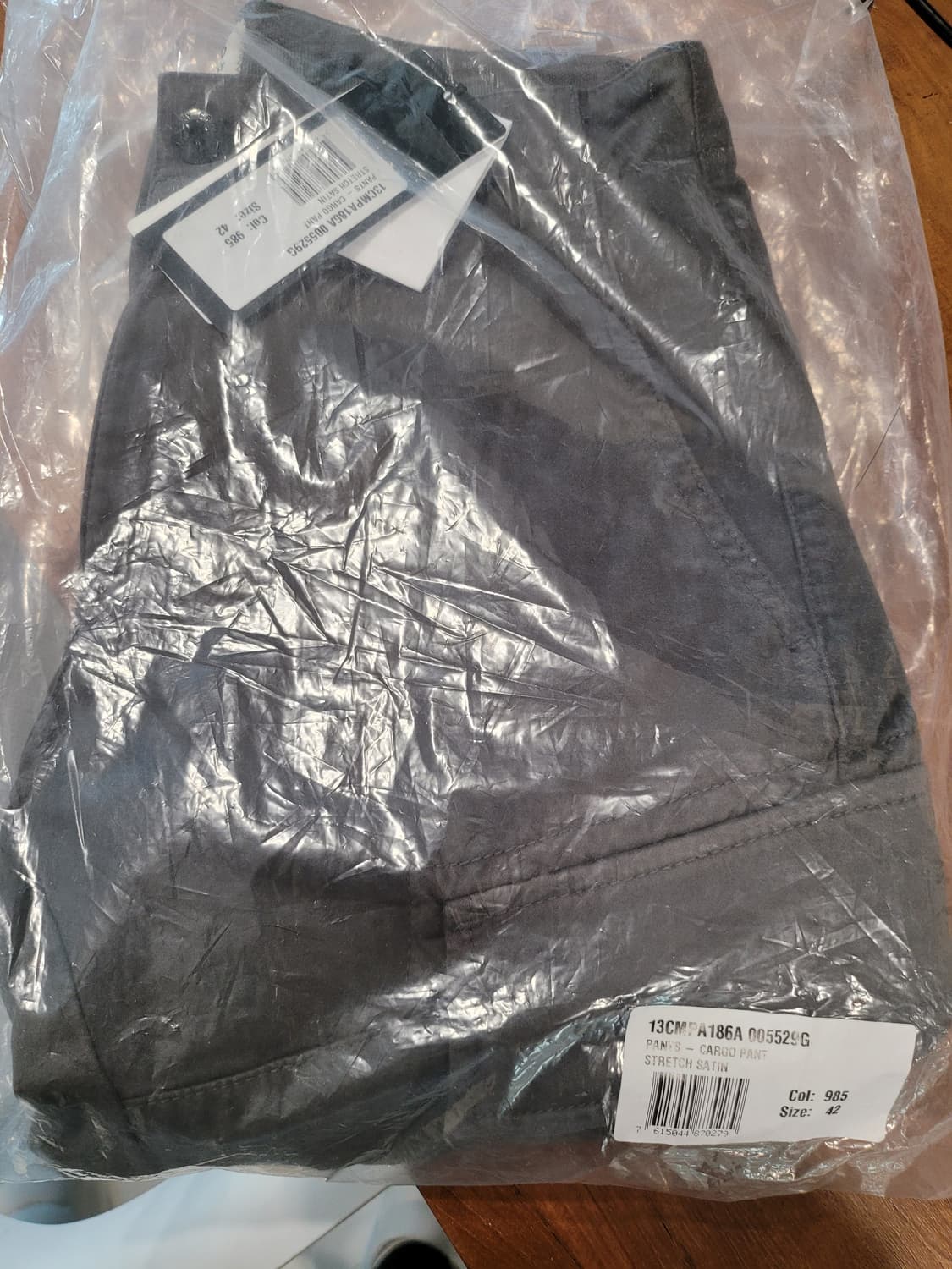 cp company 씨피컴퍼니 렌즈 카고 팬츠 (스트레치 새틴) - 슬림 상품이미지6