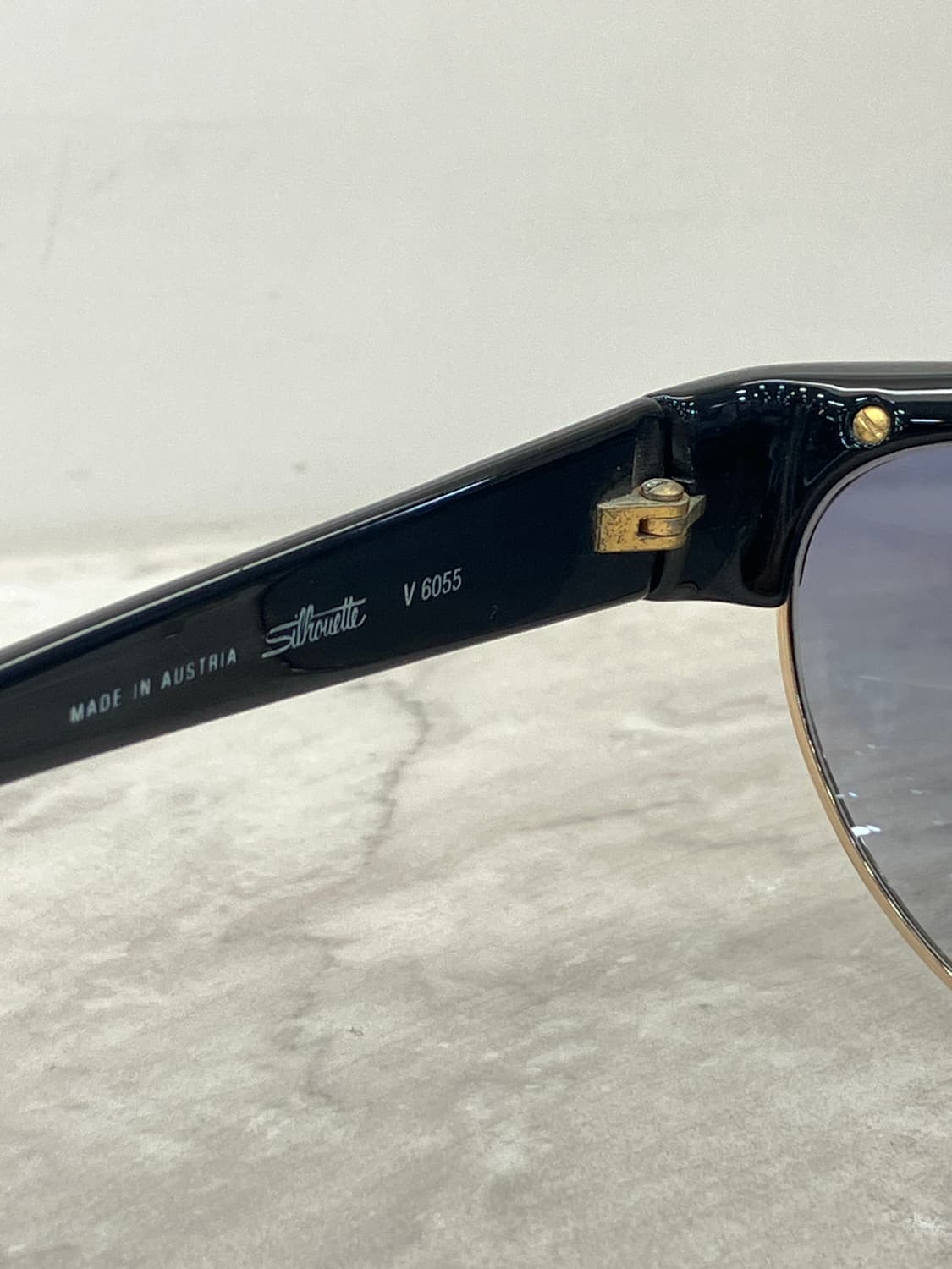 B16 실루엣 silhouette 블랙 하금테 선글라스(32g) 상품이미지8