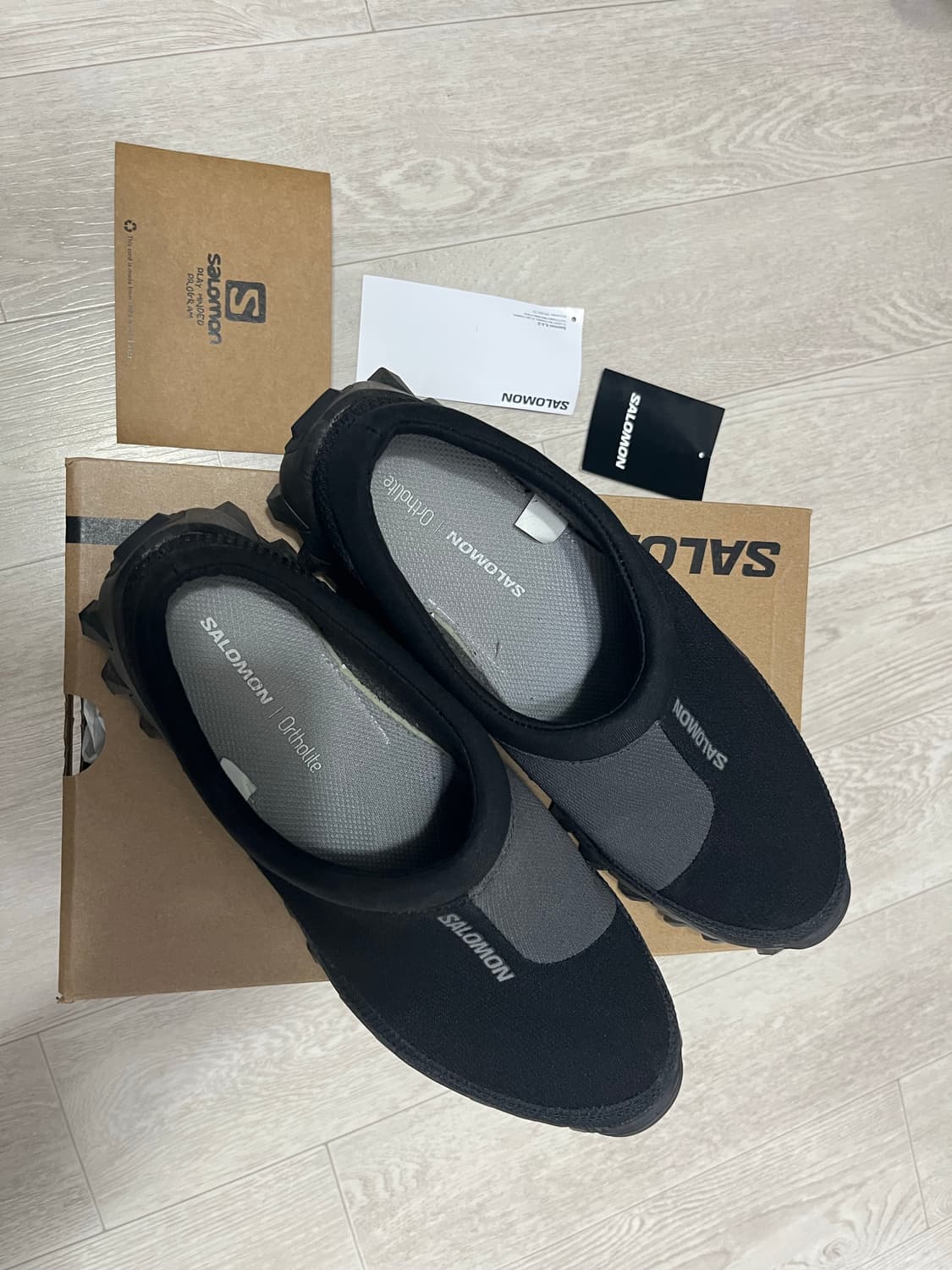 살로몬 스노우클로그 블랙 아스팔트 270 상품이미지1