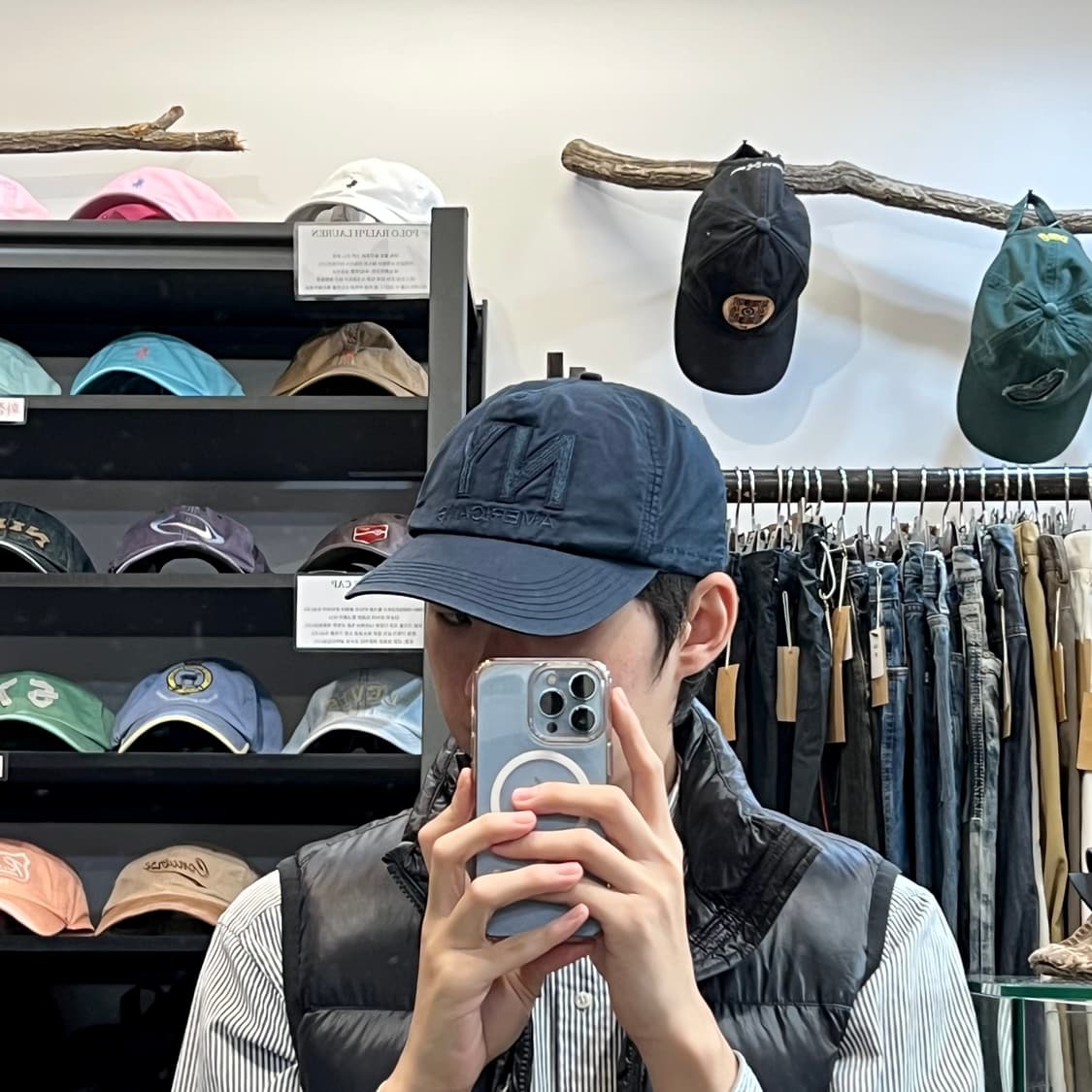 [OS/정품] 00s 나이키 NY 남여공용 볼캡모자
 상품이미지1