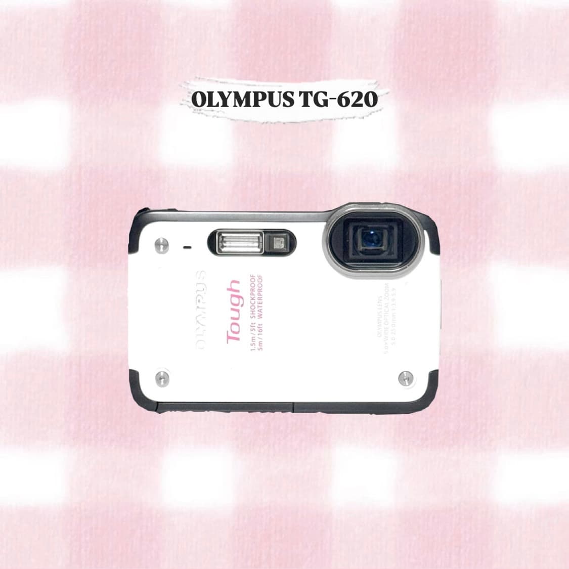 올림푸스 TG-620 화이트 빈티지디카 상품이미지1