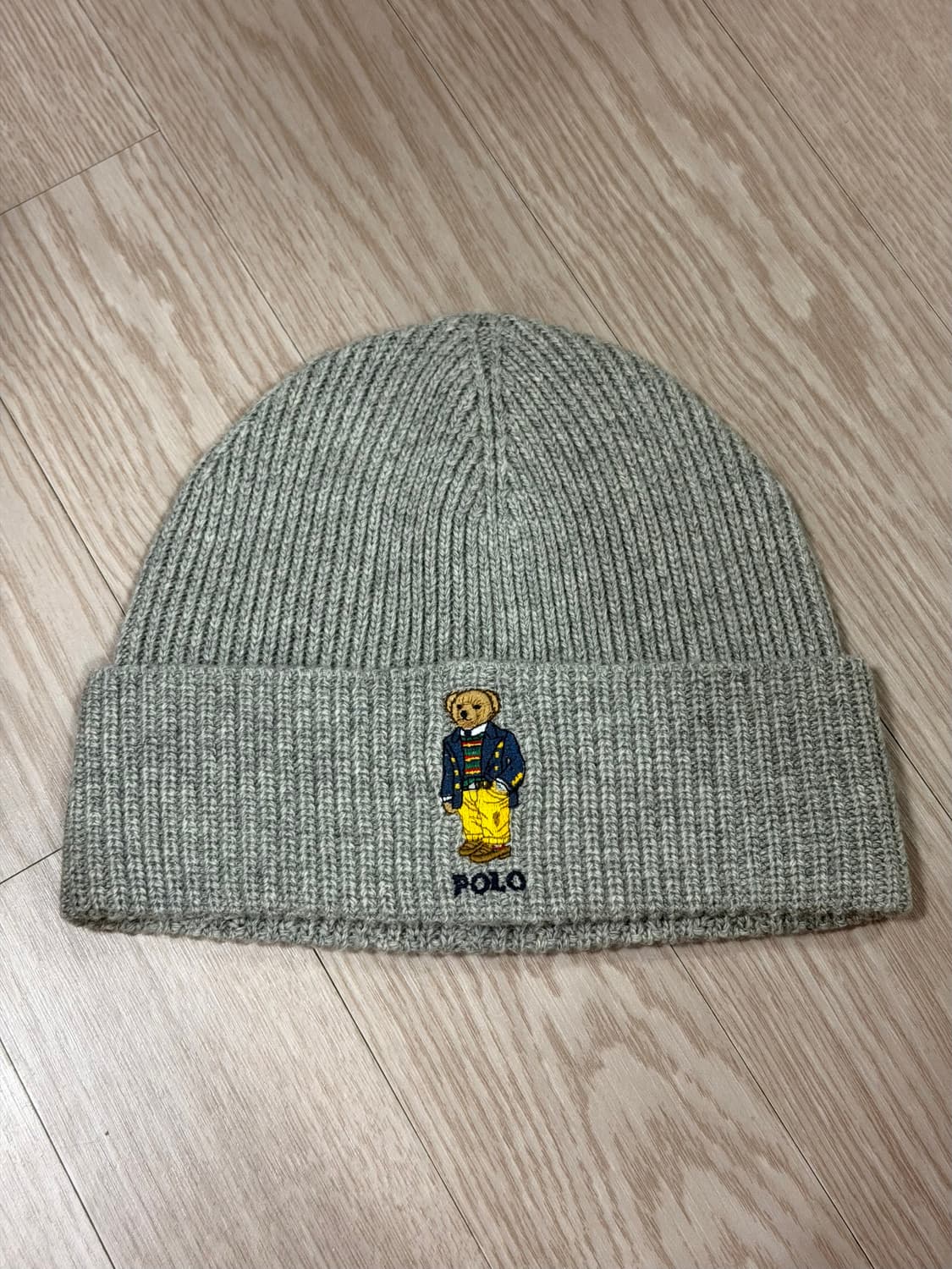 폴로 랄프 로렌 베어 비니 그레이 상품이미지1