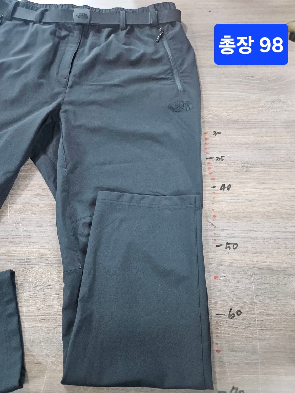 노스페이스 블랙 등산 바지 남성용 얇음 90 상품이미지6