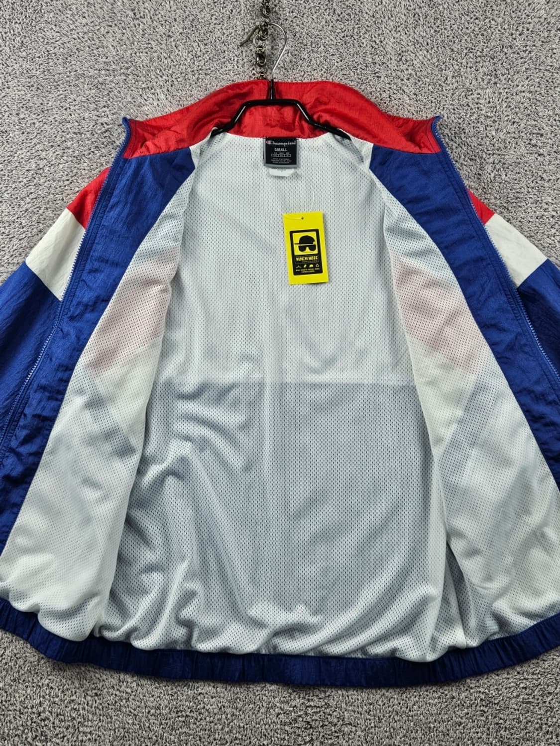 90's 챔피온 컬러블록 윈드브레이커 바람막이 자켓 (S) / 11216 상품이미지10