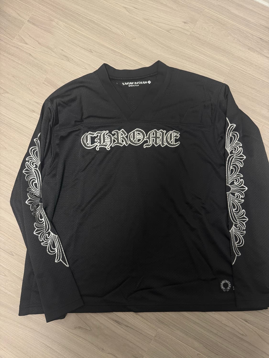 크롬하츠 메쉬 롱슬리브 블랙 XL 상품이미지1