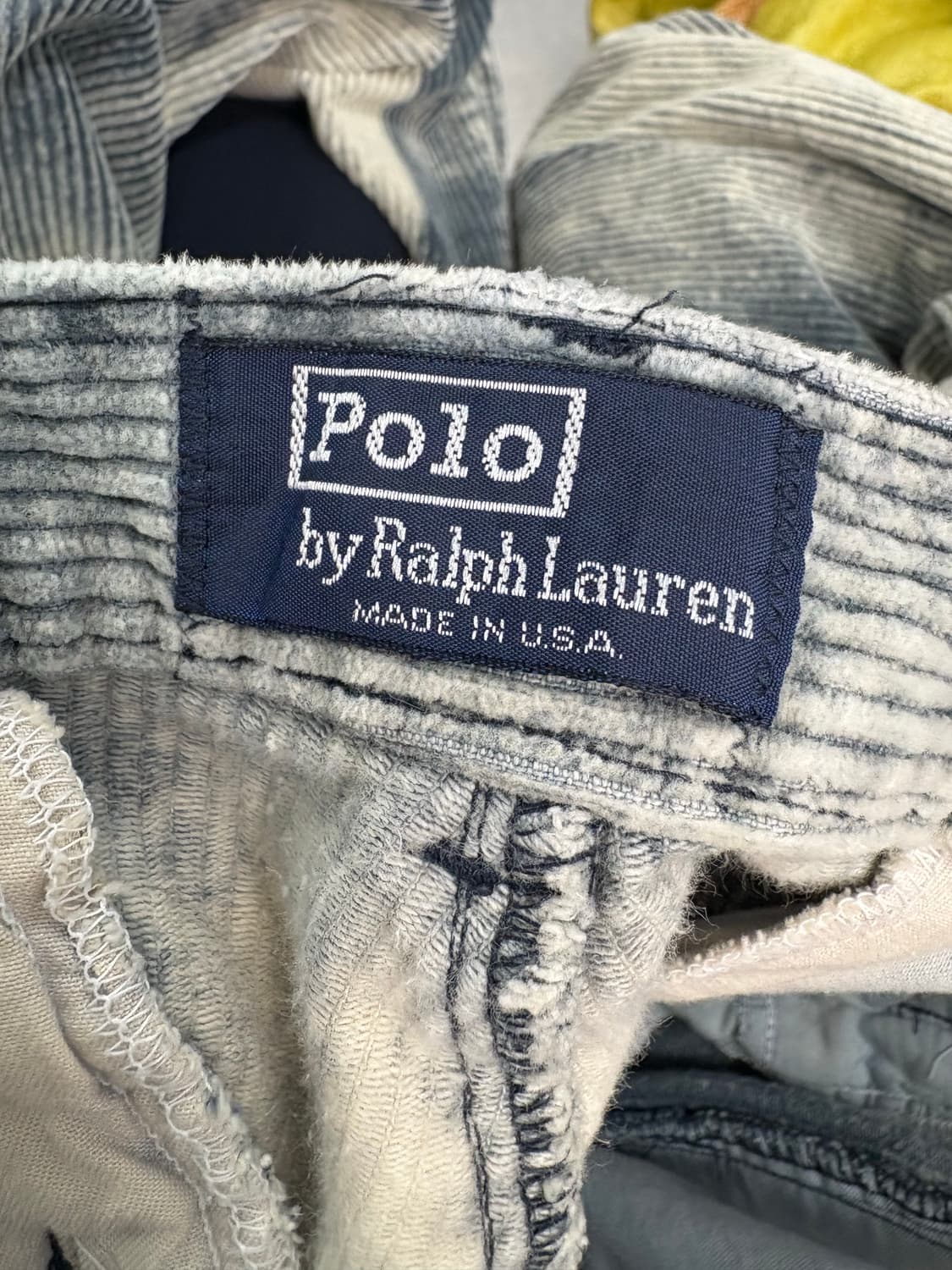 🌀 POLO RALPH LAUREN 워싱 코듀로이 팬츠 – 빈티지 유니 상품이미지4