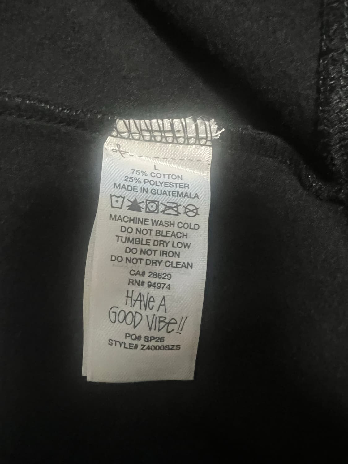 스투시 호놀룰루 후드 집업 L 상품이미지5