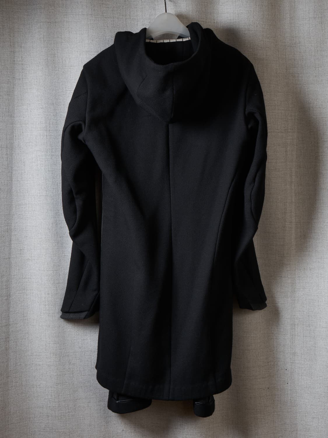 Devoa 후드 롱 울 자켓 상품이미지2