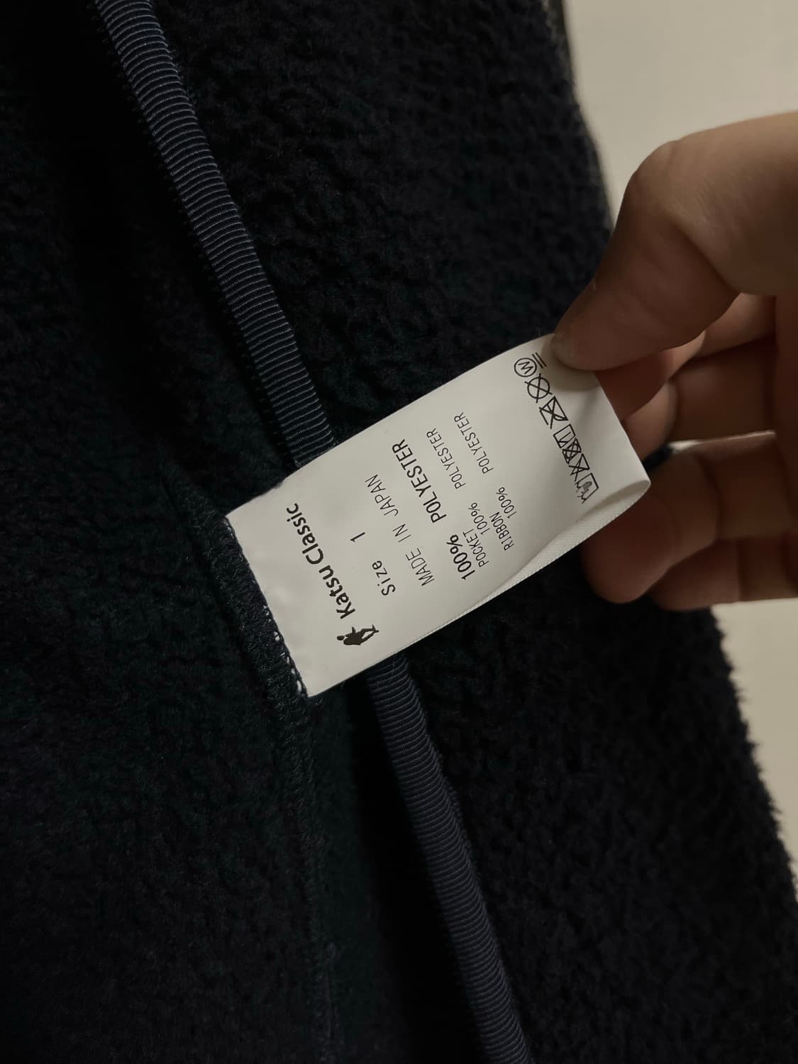 포터클래식 플리스 셔츠 자켓 / 네이비 / 1 (95–100) 상품이미지4