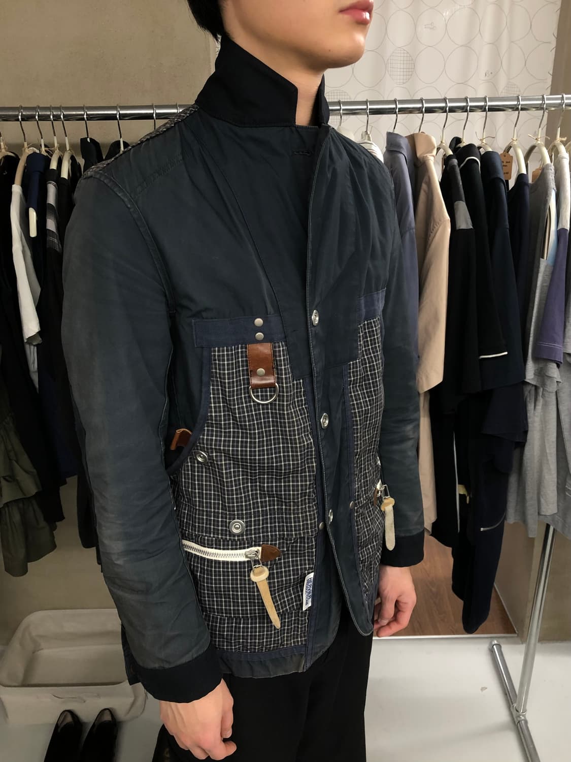 Junya watanabe 리버시블 블레이저 xs 상품이미지7