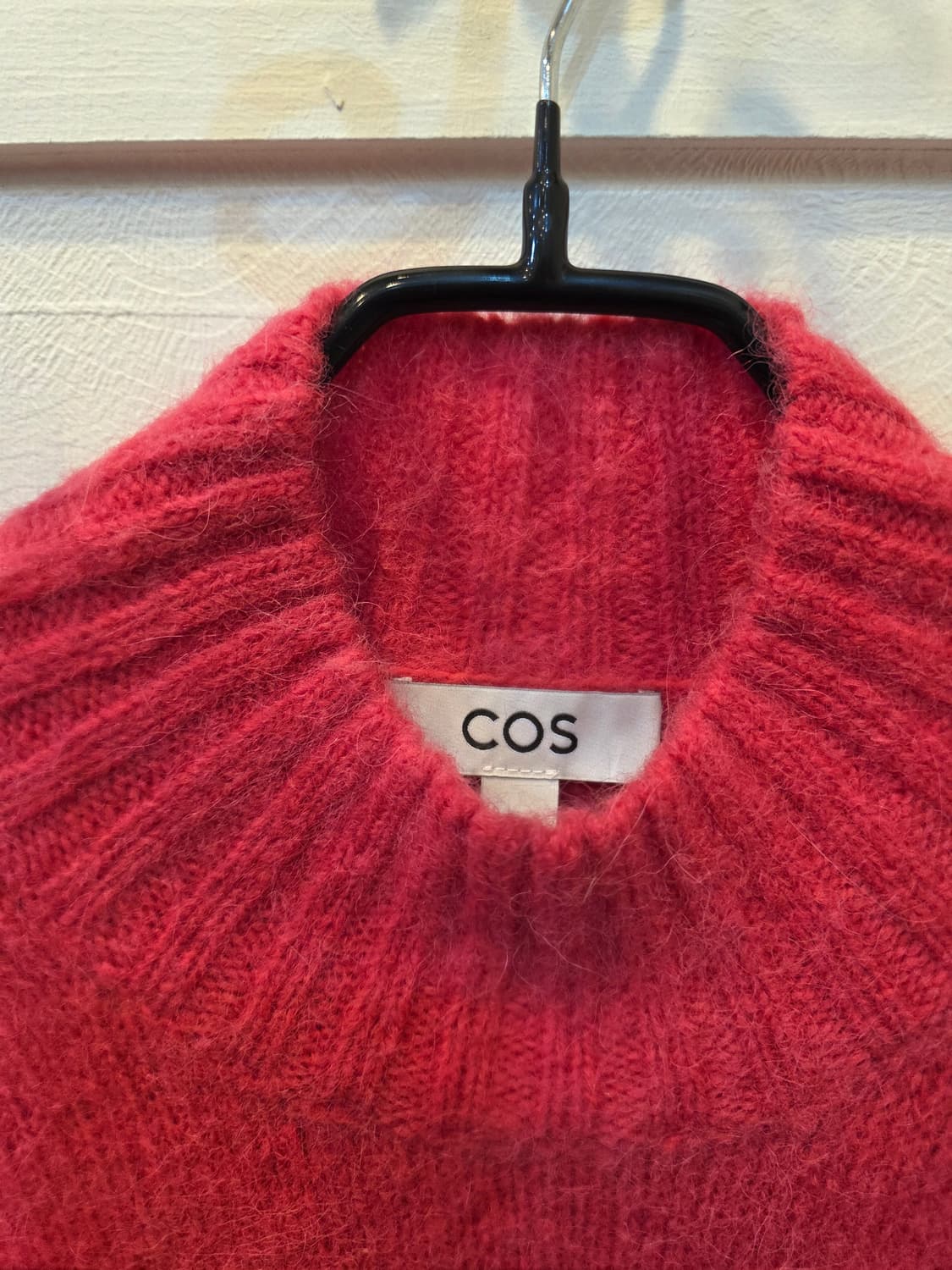 COS 핑크 모헤어 니트 스웨터 상품이미지1