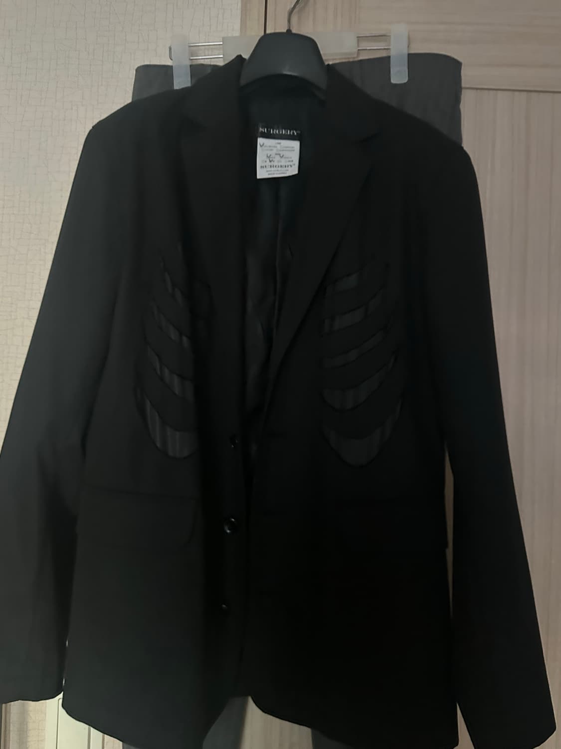 써저리 본 커팅 블레이저 상품이미지3