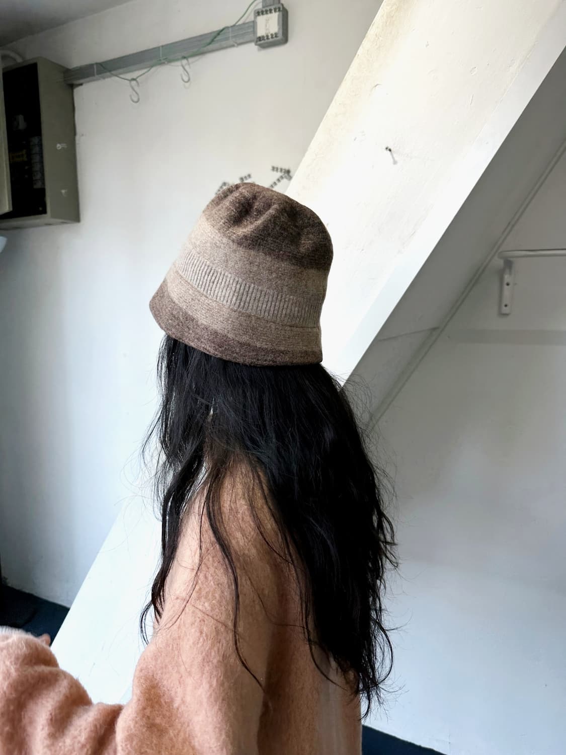 Felt wool made design bucket hat 상품이미지6