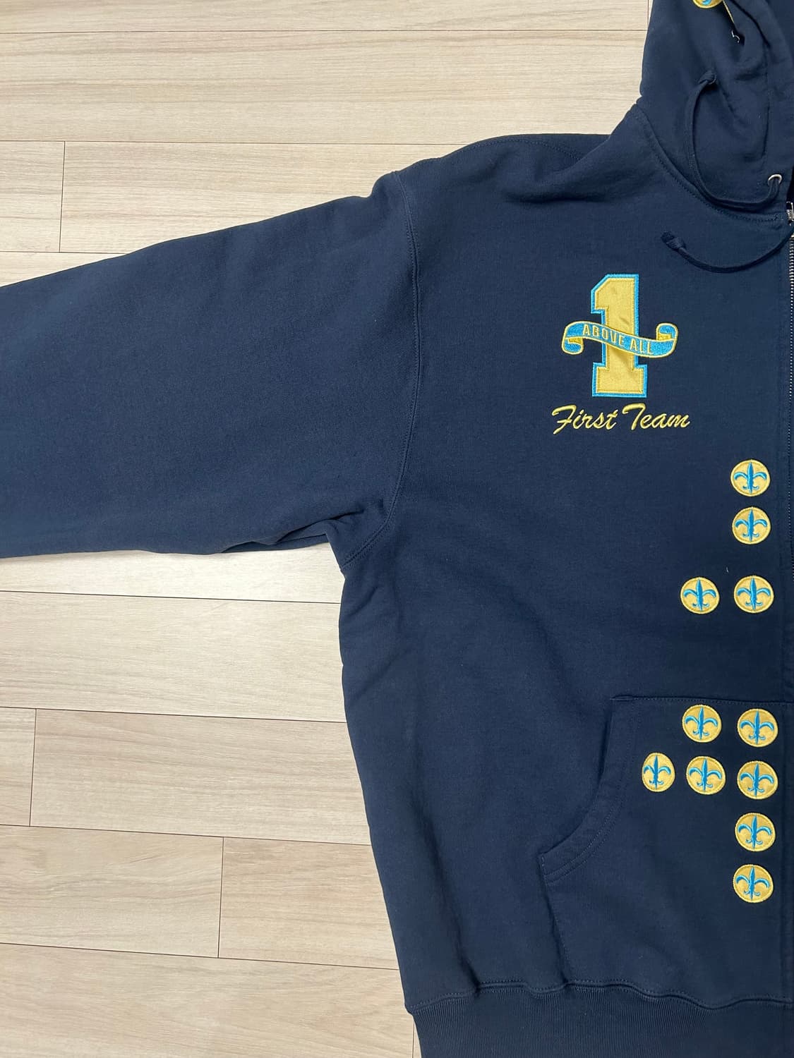 (2XL) 슈프림 리그챔스 후드집업 25fw 상품이미지4