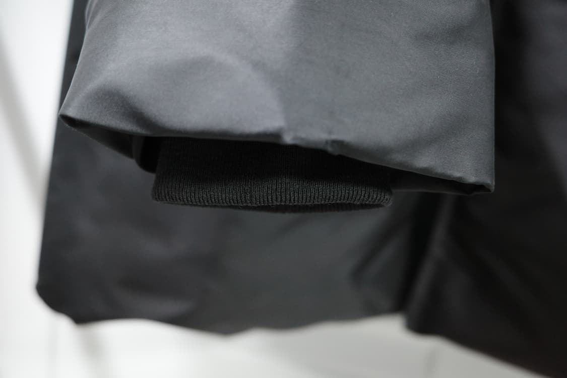 릭오웬스 FLIGHT NECKED DUVET BLACK 상품이미지4
