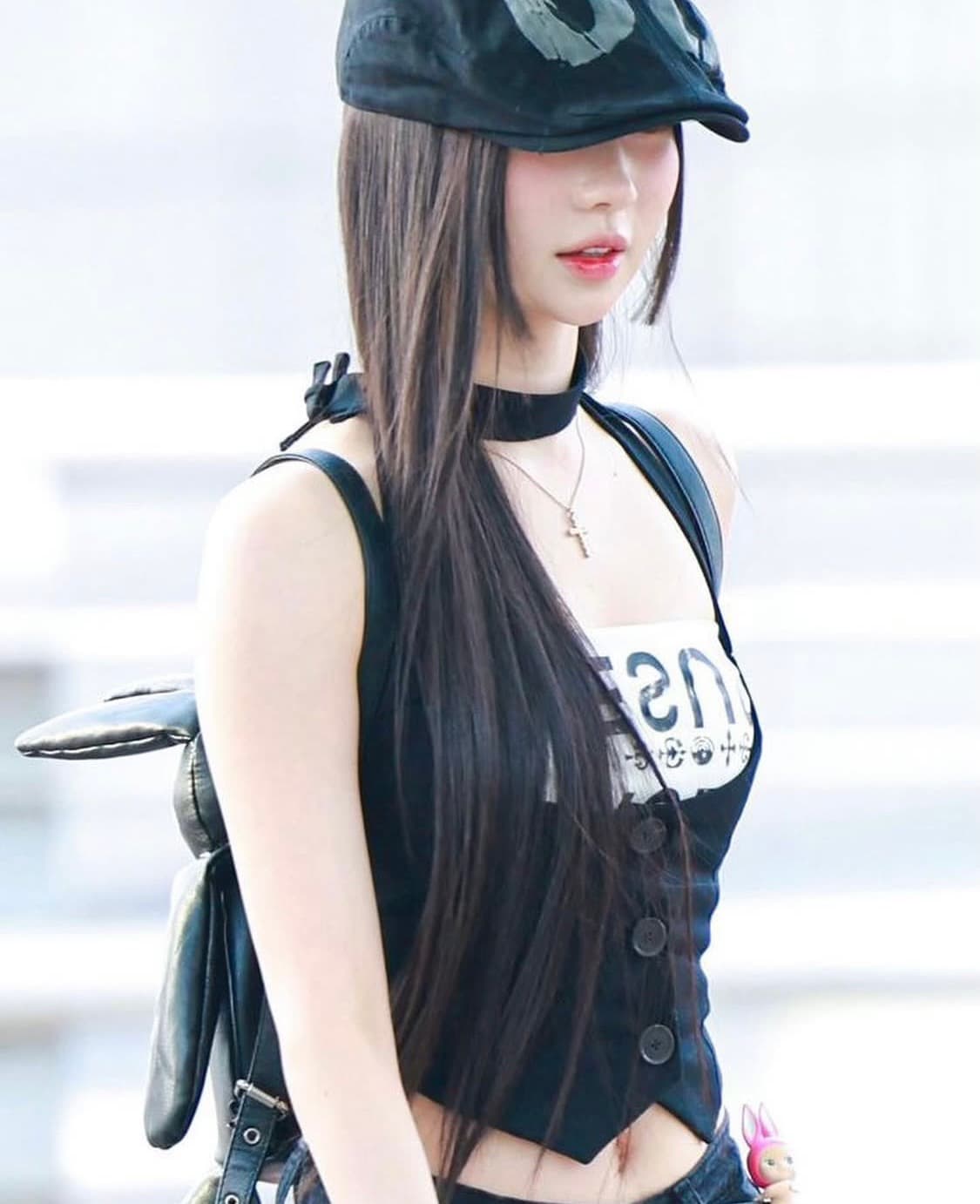 온스카 빈티지 헌팅캡 블랙 상품이미지4