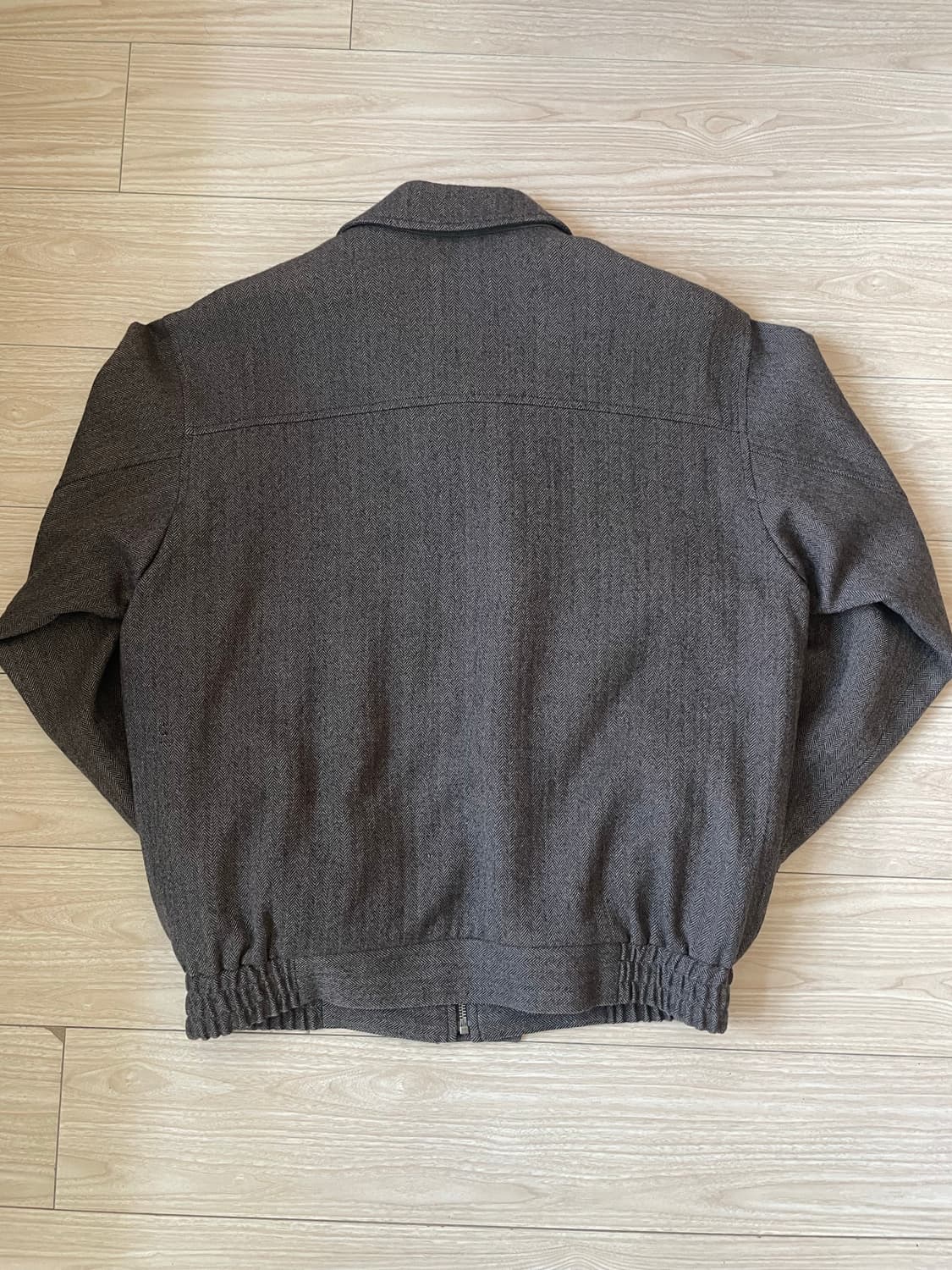 아쿠아스큐텀 헤링본 울 블루종 / 마가렛호웰 상품이미지2