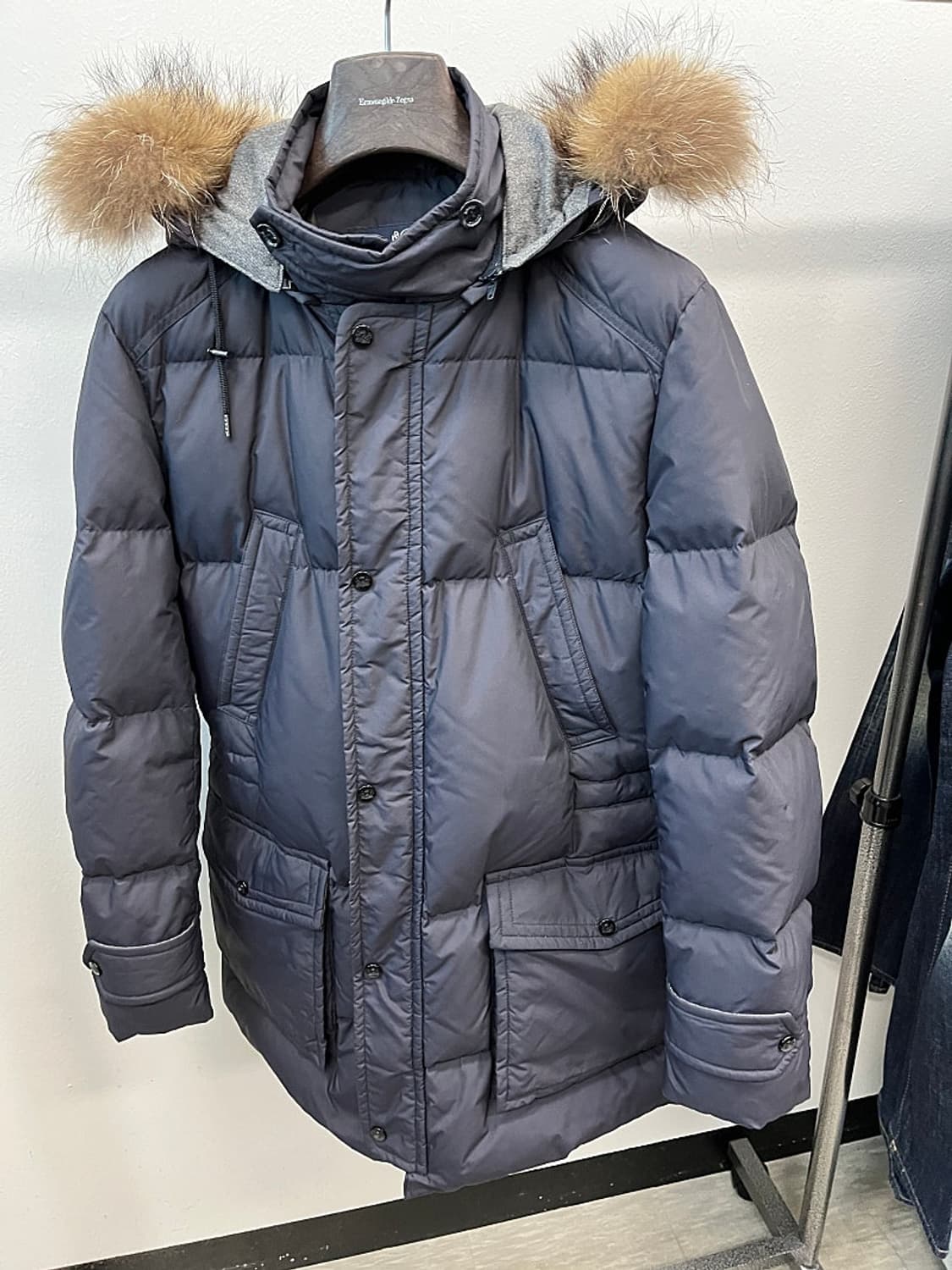 95-100) 보기밀라노 라쿤퍼 다운패딩  상품이미지2